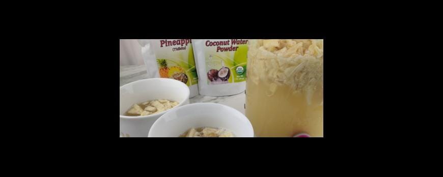 [Recipe] Coconut Pineapple Water