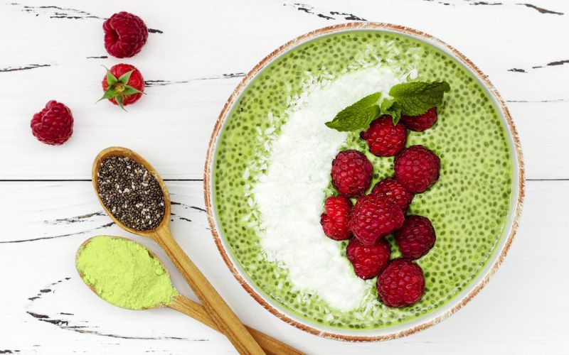  Matcha Green Tea Smoothie Bowl