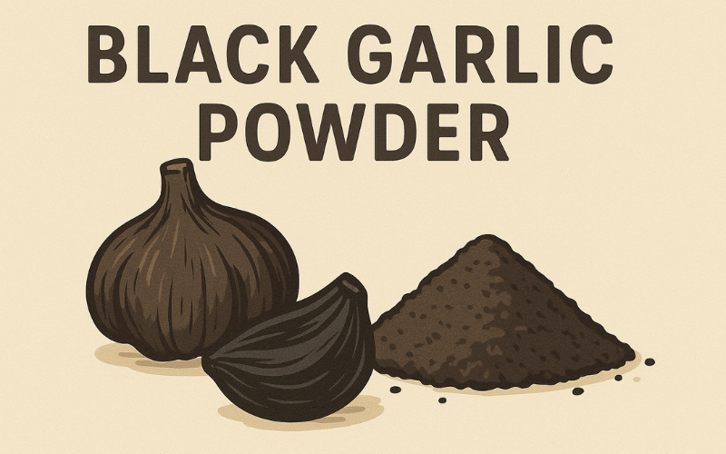 Black Garlic Powder: Superfood Benefits & Uses