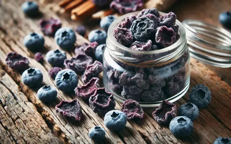 Freeze-Dried Blueberries - Crisp & Flavorful Snack