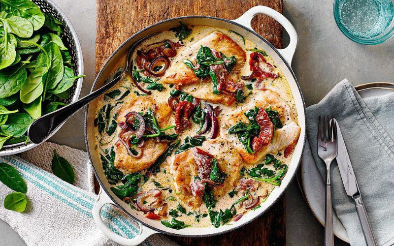 chicken-spinach-recipes