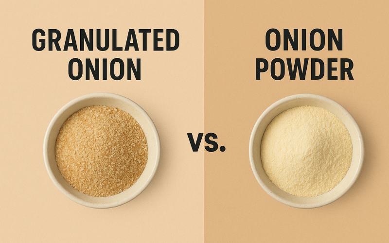 Granulated vs. Onion Powder: Differences, Uses & Substitutes