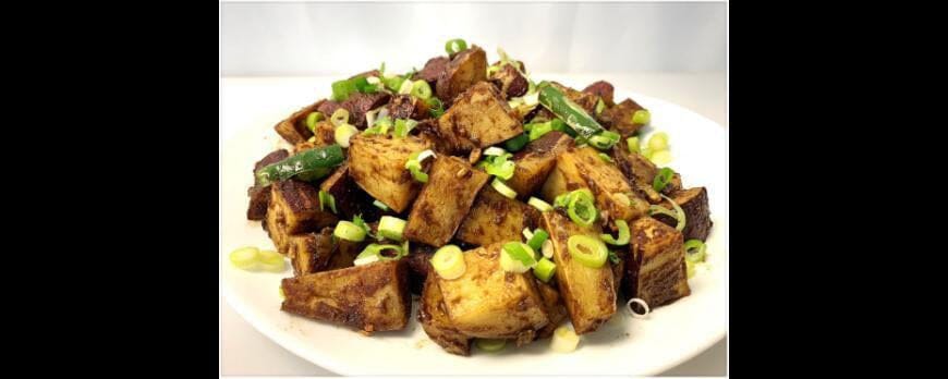 [Recipe] Garlic-Mushroom Sweet Potato Seasoning (with Shiitake and Maitake)