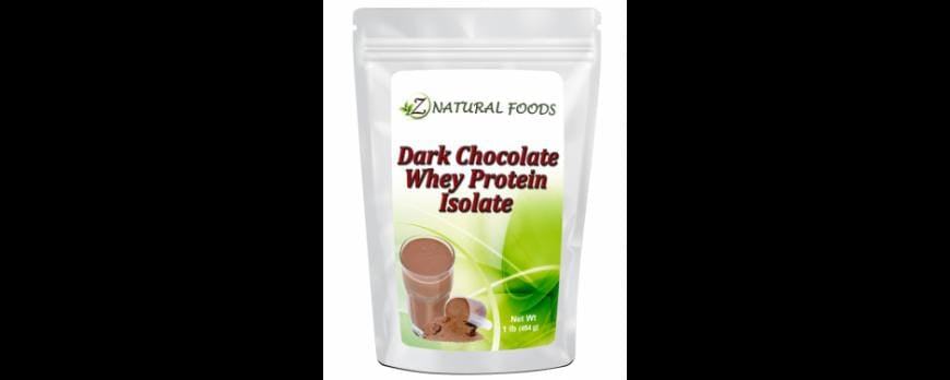 Z Natural Foods Announces New Dark Chocolate Whey Protein Isolate Powder