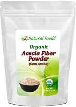 Acacia Fiber (Gum Arabic) Powder - Organic front of the bag image 5 lb