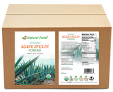 Front and back label image of Agave Inulin Powder - Organic in bulk