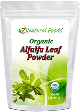 Alfalfa Leaf Powder - Organic front of the bag image 1 lb