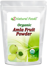Amla (Amalaki) Fruit Powder - Organic front of the bag image 5 lb