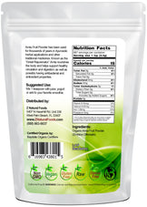 Amla (Amalaki) Fruit Powder - Organic back of the bag image 5 lb