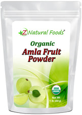 Amla (Amalaki) Fruit Powder - Organic front of the bag image 1 lb