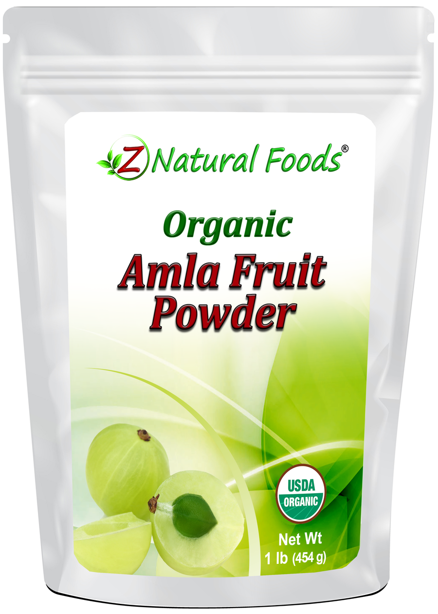 Amla (Amalaki) Fruit Powder - Organic front of the bag image 1 lb