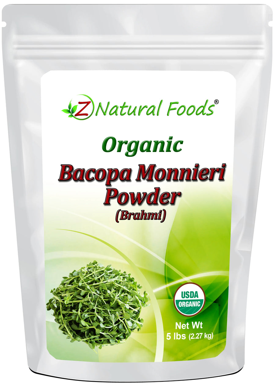 Organic Bacopa front of the bag image 5 lb