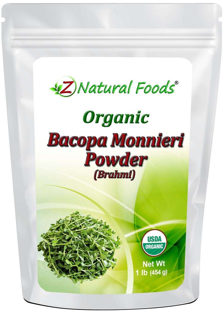 Organic Bacopa front of the bag image 1 lb