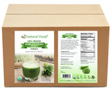 Barley Grass Juice Powder - Organic front and back labels image in bulk
