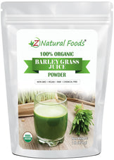 Barley Grass Juice Powder - Organic front of the bag image 1lb