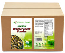 Bladderwrack Powder - Organic front and back label image in bulk