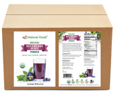 Front and back label image of Blueberry Juice Powder - Organic bulk