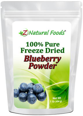 Front bag image of Freeze Dried blueberry powder in 1 lb