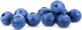 Image of Blueberries on white background