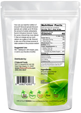Broccoli Sprout Powder back of the bag image  5 lb