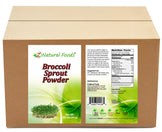 Broccoli Sprout Powder front and back label image in bulk