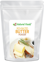 Photo of front of 5 lb bag of Butter Powder