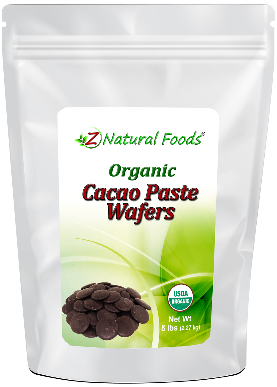 Cacao Paste Wafers - Organic front of the bag image 5 lb