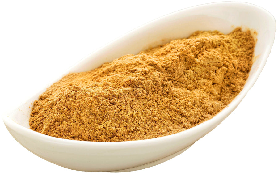 Image of light brown Camu Camu Powder in a white bowl