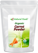 Carrot Powder - Organic front of the bag image 5 lb 