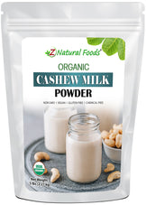 Photo of front of 5 lb bag of Cashew Milk Powder - Organic