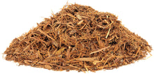 Image of a pile of brown Catuaba Bark shreds