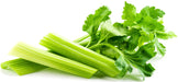 Image of celery sticks and its leaves