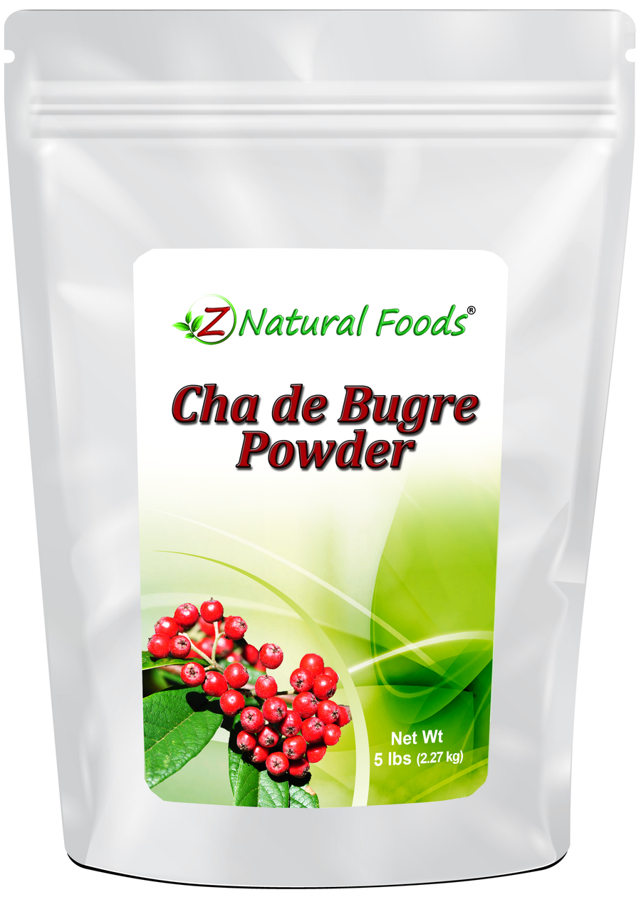 Cha de Bugre Leaf Powder front of the bag image 5 lb 