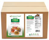 Front and back label image for Chaga Mushroom Extract Powder - Organic bulk