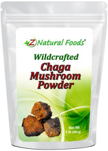 Wildcrafted Chaga Mushroom powder front of the bag image 1lb