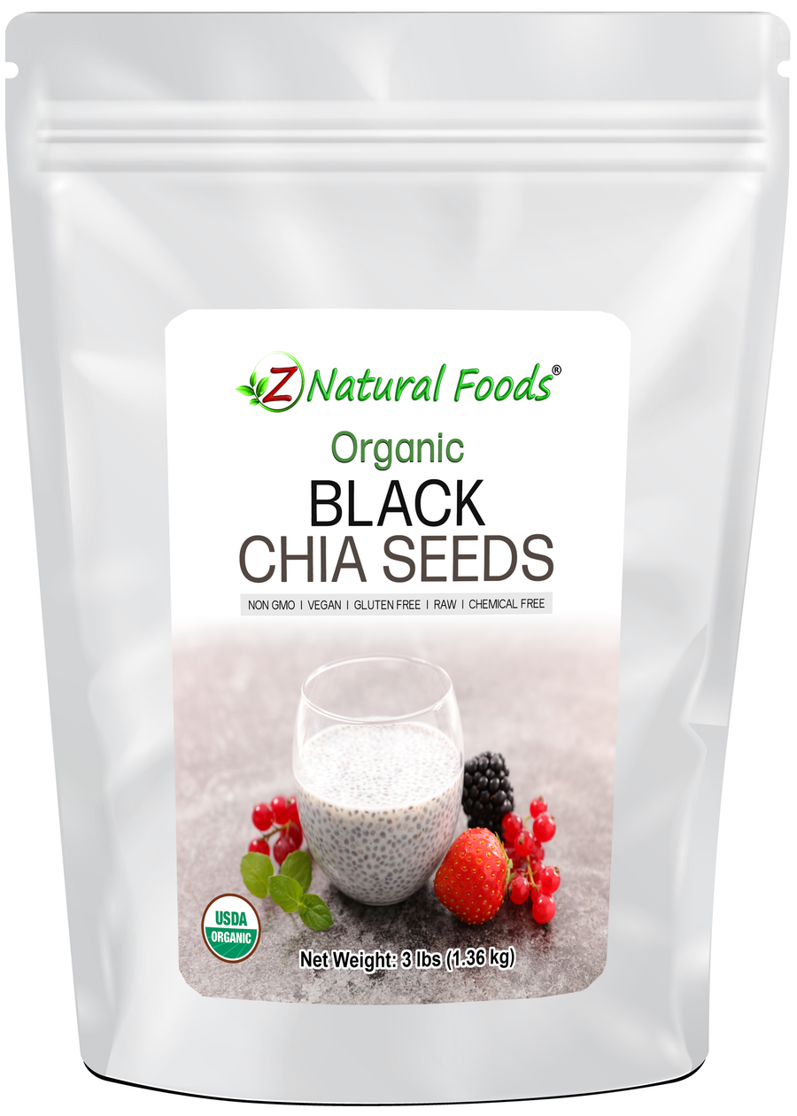 Front bag image of Chia Seeds - Organic Black 3 lb