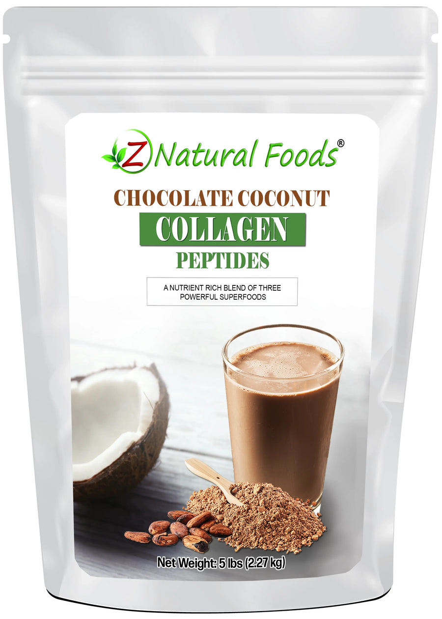 Front bag image of Chocolate Coconut Collagen Peptides  5 lb