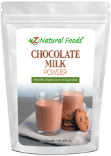 Chocolate Milk Powder front of the bag image 1 lb