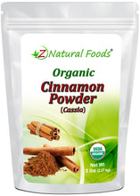 Cinnamon Powder (Cassia) - Organic front of the bag image 5 lb 