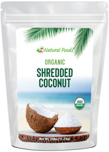 Front bag image of Coconut - Shredded, Raw Organic 25 lb