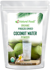 5 lb Coconut Water Powder - Organic Freeze Dried front of bag image
