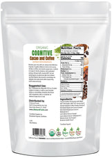 Back of the bag image for Cognitive Cacao and Coffee 5 lb