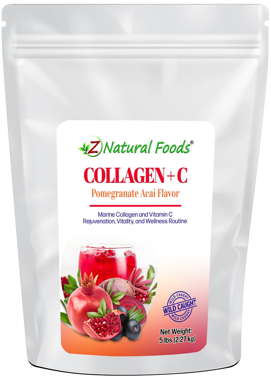 Front of the bag image of Collagen + C Pomegranate Acai Flavor 5 lb