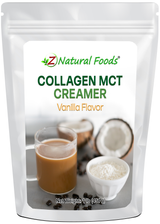 Photo of front of 1 lb bag of Collagen Creamer (Vanilla Flavor)