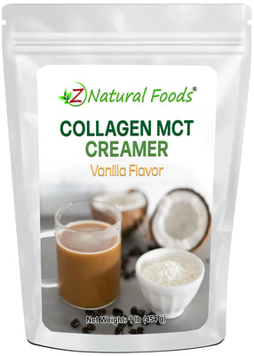 Photo of front of 1 lb bag of Collagen Creamer (Vanilla Flavor)