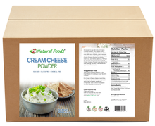 Cream Cheese Powder front and back label image for bulk
