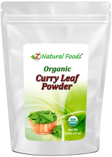 Photo of front of 5 lb bag of Curry Leaf Powder - Organic