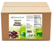 Dulse Powder - Organic front and back label image in bulk