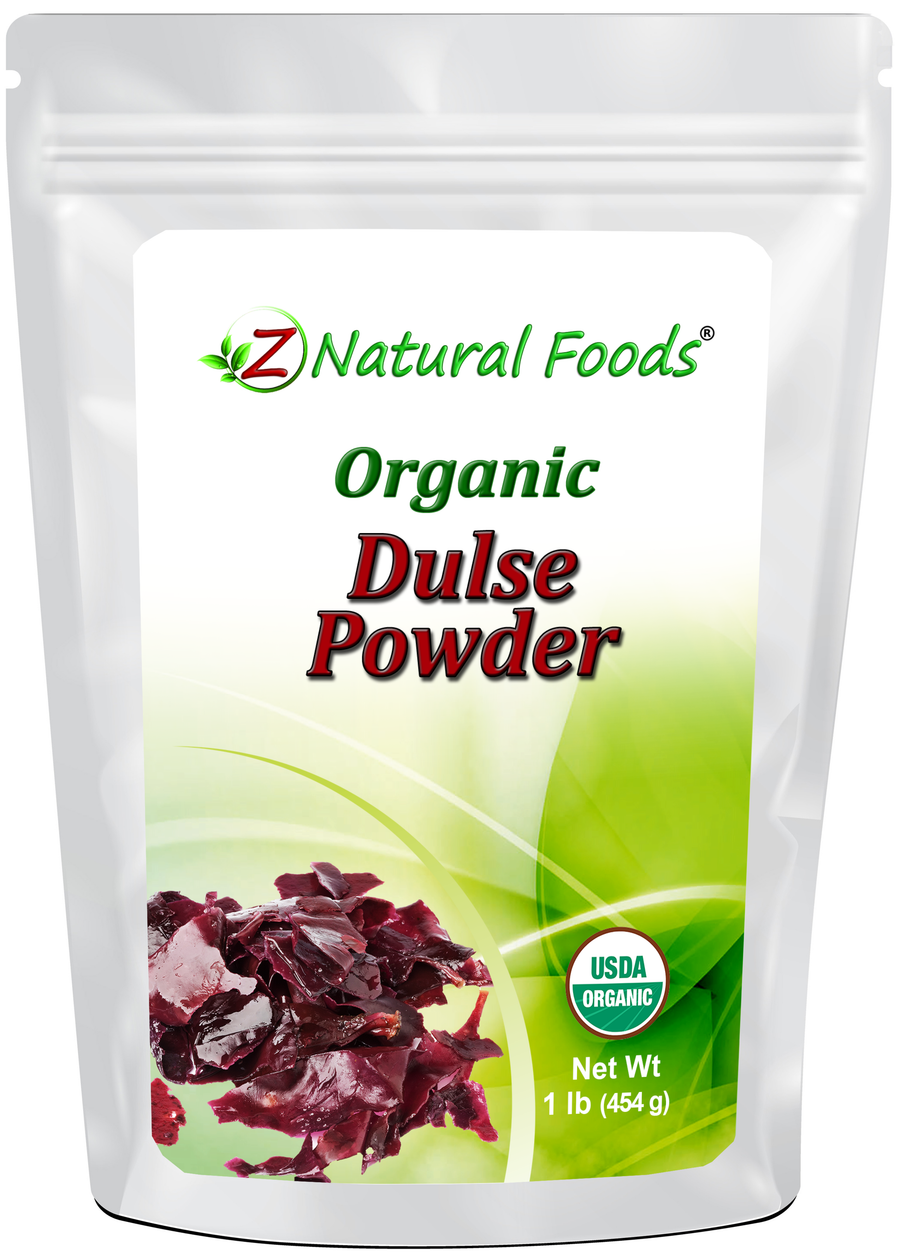 Dulse Powder - Organic front of the bag image 1 lb 