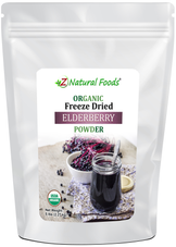 Elderberry Powder - Organic Freeze Dried front of the bag image 5 lb